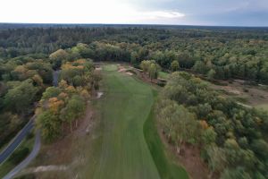 Les Bordes (New) 1st Hole Aerial